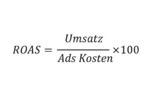 Formel für Ziel ROAS Google Ads