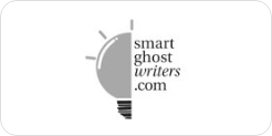 Logo der Firma smart ghostwriters, ein Smarketer Kunde