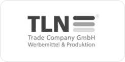 Logo der Firma TLN, ein Smarketer Kunde