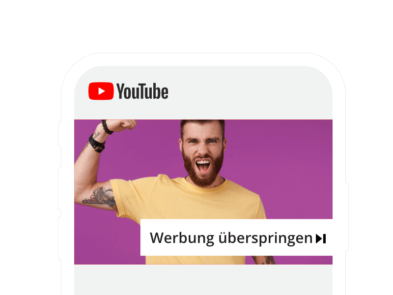 Ueberspringbare Anzeigen YouTube