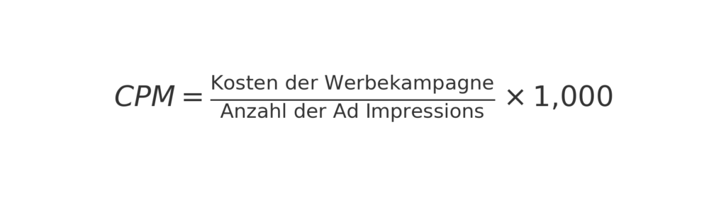 Formel Ad Impressions berechnen & verstehen