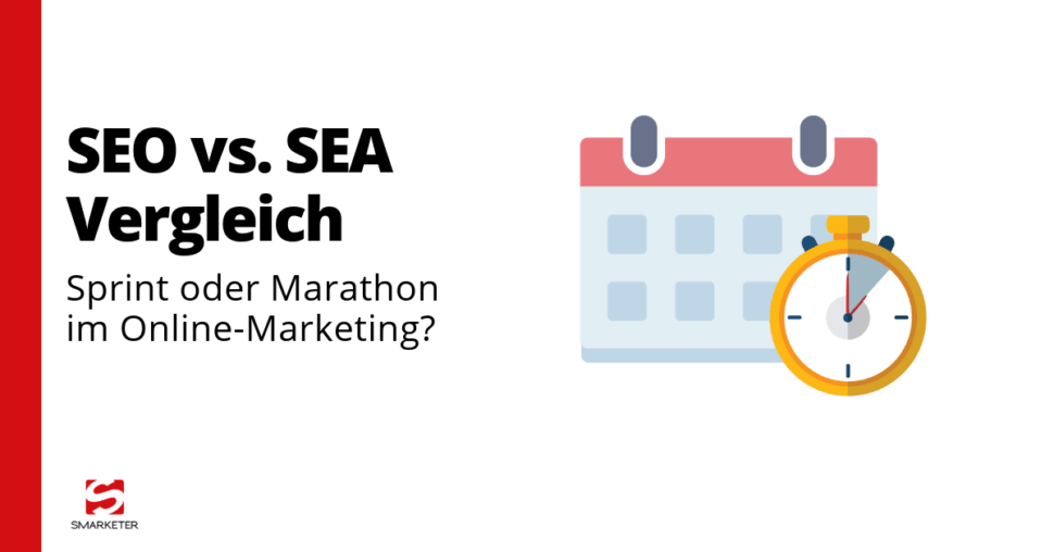 Unterschied SEO SEA: Sprint vs. Marathon im Online-Marketing