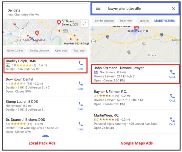 Abb. 3: Google Local Search Ads, Bildquelle: www.adseed.de